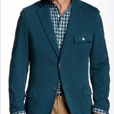 Gant By Michael Bastian Jacket Michael Bastian, Sport Coat, Blazer Suit, Mens Suits, Blue Black, Man Shop, Blazer, Blue, Black