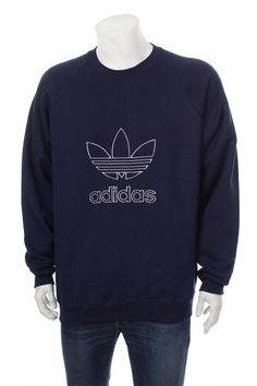 Vintage Adidas Trefoil Sweatshirt Big Logo Spell out Navy Blue/White Size M NWT good : New with Tags Please keep in mind that colors from the pictures may vary because of your screen. I SEND WITH TRACKING NUMBER! If any item is lost or damaged in transit I will make a claim with the Post Office but refunds will not be given until the claim has been processed. If you fail to collect the item from collection post office once it arrives, I do not take any responsibility for any item, which is lost Adidas Vintage, Adidas Trefoil, Vintage Adidas, Adidas Men, Bulgaria, Bleu Marine, Sweat Shirt, Blue White, No Response