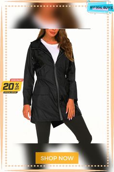 Waterproof Light Raincoat Hooded Windbreaker Mountaineering Jacket Women's Jacket Windproof Windbreaker For Cold Weather In Fall, Weatherproof Long Sleeve Windbreaker For Hiking, Waterproof Long Sleeve Outerwear For Hiking, Winter Waterproof Outerwear With Pockets, Winter Windproof Long Sleeve Raincoat, Winter Long Sleeve Windproof Raincoat, Windproof Hooded Raincoat For Travel, Hooded Windproof Raincoat For Travel, Windproof Parka For Fall Outdoor Activities