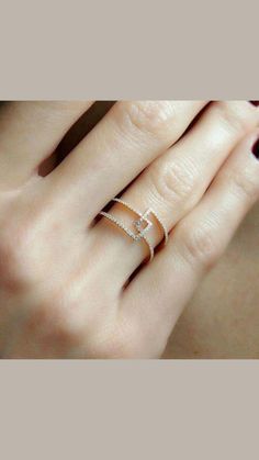 Unique Gold Chain, Gold Circle Ring, Open Circle Ring, Gold Chain Ring, Double Bed With Storage, Couple Ring Design, Rose Gold Circle