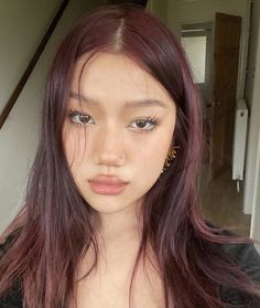 Burgundy Hair, Haircut And Color, Dye My Hair, Hair Dye Colors