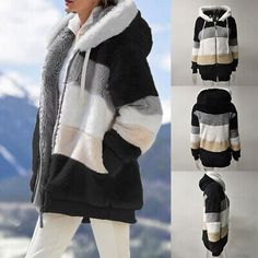 Pinterest Long Sleeve Winter Outdoor Parka, Hooded Winter Parka With Fleece Lining, Hooded Parka With Fleece Lining For Winter, Gray Winter Hooded Jacket With Double-lined Hood, Winter Hooded Jacket With Fleece Lining, Hooded Outerwear With Fleece Lining For Cold Weather, Winter Hooded Jacket For Cold Weather, White Hooded Parka For Cold Weather, Warm Hooded Jacket For Winter