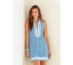 Show off your feminine side with this breezy sleeveless tunic that takes you effortlessly from the beach to the cafe. From Cabana Life. Casual Sleeveless Dress For Summer Outings In Spring, Sleeveless Beach Dress For Spring Poolside, Breezy Sleeveless Poolside Dress, Beachy Sleeveless Beach Dress For Day Out, Sleeveless Beach Dress For Day Out, Beachy Sleeveless Dress For Day Out, Chic Sleeveless Beach Dress For Poolside, Sleeveless Summer Beach Dress For Summer Outings, Sleeveless Summer Beach Dress For Outings