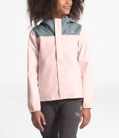 Details:The North Face style# NF0A3NHS Pink The North Face Outerwear For Spring, The North Face Pink Spring Outerwear, Purple Outdoor Outerwear For Spring, Pink Spring Outerwear For Outdoor Activities, The North Face Spring Outdoor Outerwear, The North Face Long Sleeve Windbreaker For Spring, The North Face Hooded Windbreaker For Spring, The North Face Spring Windbreaker For Outdoor, North Face Style