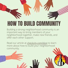 How to Build Community Online Community Aesthetic, How To Build Community, Community Helpers Worksheets Preschool, Eco Village Community, Community Project Ideas, Community Center Ideas, Christian Hospitality, Community Helpers Worksheets