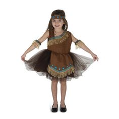 Why fit in when you are born to stand out We have taken this experience and crafted it into a suite of services that emphasizes creativity Our mission is to provide an unmatched experience when you are shopping for your Costumes and accessories We carry high quality products and also with standing capacity with highly tested clothing material to provide you fit and comfort Features . Indian Girl Costume. Dress has brown tulle on two sides with blue diamonds on the bottom. Blue ribbon with gold d Indian Girl Costumes, Testing Outfits, Halloween Birthday Parties, America Dress, American Princess, Blue Diamonds, Girls Dress Up, Costume Store, Princess Costume