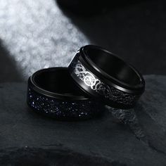 Materials Our rings are handcrafted and made with hypoallergenic, tarnish, and corrosion-resistant 316L stainless steel. Sizing: Night Club Wedding, Party Night Club, Celtic Dragon, Fidget Rings, Women's Rings, Ring For Men, Spinner Rings, Coffee Gifts, Fidget Spinner