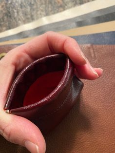 "This leather pouch is a great way to store earbuds, coins, jewelry, and other small items. It is made from 100% leather and secured with a \"snap\" Flex Frame. This pouch measures 3.75\" at its bottom widest point. It is 3.5\" high and the opening of the pouch has a 3.25\" flex frame snap closure." Brown Pouch With Coin Pocket As Gift, Classic Pouch Coin Purse, Classic Zipper Coin Purse For Gift, Classic Zipper Coin Purse As Gift, Classic Coin Purse With Zipper As Gift, Brown Leather Coin Purse With Interior Key Chain Holder, Red Leather Pouch Coin Purse, Classic Leather Coin Purse With Interior Key Chain Holder, Red Leather Coin Purse With Removable Pouch