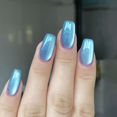 Nopeampi toimitus. Parempi palvelu. Light Blue Cat Eye Nails, Aqua Nails, Nagel Tips, Goth Nails, Mermaid Nails, Pretty Nail Art