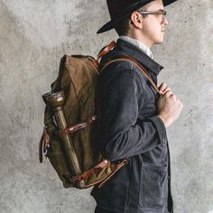 The Large Waxed Canvas Hiking Backpack Rucksack Mens is the perfect choice for anyone on the go! This backpack features multi pockets,flap and zipper closure,high quality hardware for maximum convenience and protection. It also has a stylish vintage design and a large capacity for all your needs. Perfect for any man who needs a stylish and secure backpack!     ITEM FEATURES   - 1 x Main Compartment - 1 x Front Zipper Pocket - 1 x Front Slot Pocket - 1 x Interior Zipper Pocket - 1 x Pen Slot - 2 Practical Adventure Backpack With Pockets, Khaki Travel Backpack With Multiple Pockets, Functional Waxed Canvas Backpack For Outdoor, Outdoor Canvas Backpack With Multiple Pockets, Practical Waxed Canvas Backpack For Outdoor, Practical Outdoor Waxed Canvas Backpack, Practical Waxed Canvas Outdoor Backpack, Camping Backpack With Functional Pockets, Outdoor Waxed Canvas Backpack With Pockets