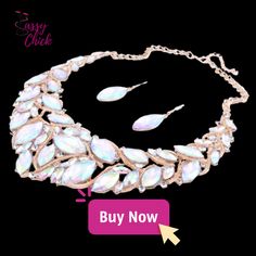 Boho Trendy Statement Necklace Set. It is made of Handmade Crystal and will shine in lights, Comfortable to wear. Easy to match most Cloth. And is an excellent Choker to wear when you go Party, Weddings, for bridesmaid jewelry, Travel, and also for Daily Use. It can be a gift to a mother, sisters or friends, we will sure they will like them very much. Boho Trendy Statement Necklace Set Shape\pattern: Water Drop Metals Type: Zinc alloy Material: CRYSTAL Processing Time: Once your order is receive Elegant Choker Jewelry Sets For Party, Elegant Party Jewelry Sets With Choker, Silver Jewelry Set With Jewels For Party, Party Jeweled Choker Jewelry, Elegant Jewelry Sets With Jewels For Party, Costume Jewelry Crystal Choker For Parties, Glamorous Party Jewelry With Clavicle Chain, Costume Jewelry Metal Sets For Party, Glamorous Party Clavicle Chain Jewelry