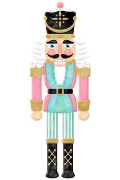 Shop For 12 Metal Embossed Nutcracker: Pink at Michelle's aDOORable Creations Nutcracker Display, Nutcrackers Display, Nutcracker Pink, Wreath Display, Nutcracker Wreath, Nutcracker Christmas Tree, Elf Christmas Tree, Work Wreath Forms, Patriotic Christmas