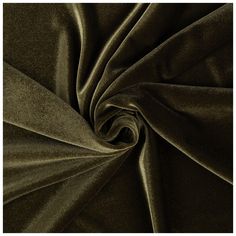 an image of a dark green velvet fabric