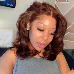 Brand CheetahBeauty Wig Info Affordable Series- #4 Loose Body Bob Wig Length & Density 8-16inches, 180% Density Hair Color #4 Chocolate Brown Hair Type All Cuticle Aligned Human Virgin hair. Lace Size 13x4/13x6/4x4/6x6 Why Special Pre-Colored #4 Color, Hair is smooth and healthy. Youtuber Same Hair Feature Pre-plucked Natural Hairline, Baby Hair Around. 4 Combs For Secure. Cap Size 22.5 Medium Cap Size, Large & Small Cap size please make note to customized Shipping Time Customized Item. About 3-4 working days to make. Free Shipping via FedEX/UPS/DHL/TNT Delivery Time 3-5 Working Days After Shipping (North America), 4-7 Working Days After Shipping (Others) Special Service Color, Cap Size, Elastic band, Texture, Longer Length All can be customized (Color customization not for free), Inbox Us Brown Bob Wig For Black Women, Body Wave Bob, Loose Body Wave, Lace Closure Bob, Lace Frontal Bob, Honey Brown Hair, Chocolate Brown Hair, Girls Hairstyles Braids, Human Virgin Hair