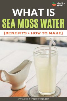 Sea Moss Water What Is Sea Moss, Veg Protein, Kidney Healthy Foods, Sea Moss Gel, Food Health Benefits, Water Benefits, Food Medicine