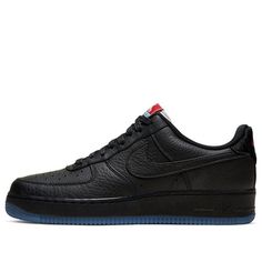 Nike Air Force 1 Low 'ALL FOR 1 - CHICAGO' CT1520-001 (AF1/SNKR/Skate/Casual/Low Top/Leather/Solid Color) Nike Air Force 1 Leather Streetwear With Logo Patch, Nike Air Force 1 High-top Leather With Logo Patch, Nike Air Force 1 Low-top Leather Sneakers, Nike Air Force 1 Leather With Logo Patch, Nike Air Force 1 Leather Sneakers With Logo Patch, Nike Air Force 1 07, Shoe Nike, Men's Shoe, Shoe Black