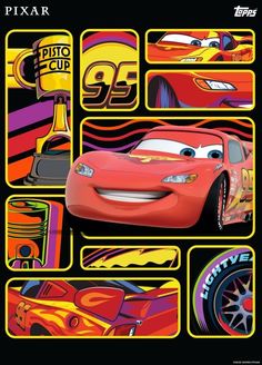 the cars movie poster from disney pixar