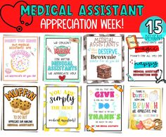 medical assistant appreciation and printable signs