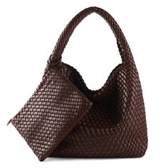 PRICES MAY VARY. 【Fashion woven shoulder bag】This handmade woven tote bag is made of vegan leather and no animals are harmed. It is very soft , comfortable to touch and easy to wipe clean. The upgraded handle is very easy to rest it on your shoulder. Womens must have large tote for your daily leisure, relaxing vacations. 【Multifunctional and Multipurpose】The woven tote bag is suitable for office, shopping, dating, traveling on vacation, going to the beach to relax and so on. You can also use it Leather Tote Handbags, Lululemon Bags, Travel Handbag, Woven Bags, Vegan Leather Tote Bag, Vegetable Basket, Vegan Leather Tote, Perfect Handbag, Relaxing Vacations