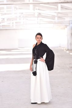 "White Maxi Skirt, Evening Skirt, Plus Size Clothing It is easy to wear and it goes well with a lot of different clothes from your wardrobe. The belt is sold separately. Style your skirt with it: http://etsy.me/2au4WvC at no extra shipping charge. ◈ Stylish and chic fashion is our shared dream! You can be sure that this piece is made with a lot of love and craftsmanship. ◈ S I Z I N G ◈ This item is available from S to XXL. Please, have a look at my Size Chart below before placing your order. ◈ White Flared Evening Skirt, Evening Mini Skirt With Gathered Detail, White Long Skirt For Evening Wear, White Long Skirt For Evening, White Long Evening Skirt, Flowy Asymmetrical Evening Mini Skirt, White Gathered Skirt For Evening, Evening Flared Wrap Skirt For Spring, Elegant White Asymmetrical Pleated Skirt