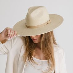 Blake Wide Brim Fedora Gigi Pip, Wide Brim Fedora, Summer Sun Hat, Summer Capsule Wardrobe, Summer Capsule, Wide Brimmed, Summer Sun, Sun Hat, Leather Band