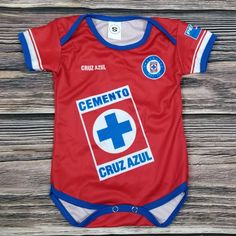 La Maquina Cementera Cruz Azul Baby Jumpsuit Version Retro Made Of Polyester Nwot Cute Red Short Sleeve Bodysuit, Red Short Sleeve Onesie For Playtime, Baby Boy Nike, Juicy Couture Baby, Rain Suit, Baby Girl Tutu, Girls Tutu Dresses, Mickey Mouse Halloween, Striped Bodysuit