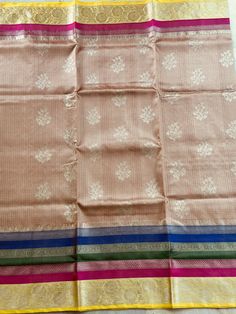 This Venkatagiri silk saree is a skilled handloom saree crafted with premium quality pattu from the weaver's village of Venkatagiri. It is tailored with intricate details to make the most exquisite ethnic saree for you. Wear it to make a fashion statement. fall & pico done blouse size 38-42 Handloom Katan Silk Saree For Puja, Unstitched Handloom Tussar Silk Blouse Piece, Handloom Katan Silk Saree, Wedding Saree In Cotton Silk With Weaving Work, Handloom Cotton Silk Saree For Puja, Handloom Cotton Silk Saree, Handloom Tussar Silk Saree For Traditional Ceremonies, Tussar Silk Handloom Pre-draped Saree For Puja, Tussar Silk Handloom Saree For Puja