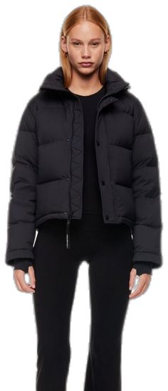 Sporty Fitted Black Puffer Jacket, Black Fitted Sporty Puffer Jacket, Super Puff Vest, Super Puff Long, Super Puff Shorty, Aritzia Coat, Aritzia Super Puff, Black Tweed Jacket, The Super Puff