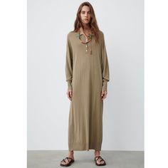 Zara Oversized Knit Polo Dress Dress With Lapel Collar And Long Sleeves. Half Placket Front Button Closure. Oversize Tag Says Small Fit Well For Medium/Large Color: Brown / Taupe Outer Shell 100% Viscose Casual Loose Fit Maxi Dress For Fall, Casual Oversized Maxi Dress For Fall, Oversized V-neck Maxi Dress For Fall, Casual Beige Sweater Dress For Daywear, Oversized V-neck Midi Dress For Fall, Casual Long Oversized Sweater Dress, Casual Sweater Dress With Buttons For Fall, Oversized Long Sweater Dress Casual, Oversized Long Sweater Dress, Casual Style