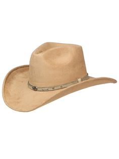 Sombrero Vaquero Horma Indiana de Gamuza Faux para Mujer / Unisex 'El General' Sombreros Vaqueros El General Camel Cowboy Hat Styles, Kids Blazers, Rodeo Boots, Father Son Shirts, Hat For Women, Baby Boots, Hat For Man, Biker Boots, Hat Band