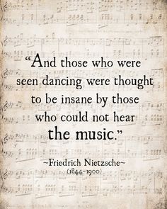 "Music quote, by Friedrich Nietzsche, for the Music Lover, beautiful gift idea. Please use the drop down menu to the right of the photo to select the size and your choice of a print or canvas. Free Shipping for all US orders on all prints or canvases. PRINTS: I work with a photo lab who works only with professional photographers and has superb quality. Your print(s) will be sent to you professionally printed on premium quality, acid free, archival paper with a luster, artsy finish and carefully Nietzsche Quotes, Music Quote, Quotes Music, Sukkot, Literature Quotes, Friedrich Nietzsche, Literary Quotes, Poem Quotes, Deep Thought Quotes