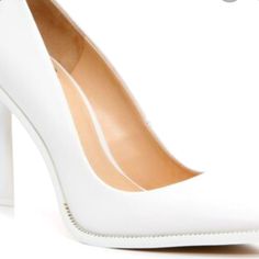 Iso Jlo Varla Pumps In White For My Upcoming Wedding In Size 8 Or 8.5 Elegant White Wedding Shoes With Reinforced Heel, Synthetic Heels For Wedding, Formal Synthetic Block Heel Wedding Shoes, Elegant Synthetic Wedding Shoes With Round Toe, Formal White Wedding Shoes With Reinforced Heel, Elegant Synthetic Wedding Shoes, White Synthetic Almond Toe Wedding Shoes, Elegant Synthetic Almond Toe Wedding Shoes, Elegant Synthetic Wedding Shoes With Block Heel