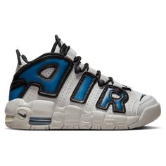 Industrial Blue, Nike Air More Uptempo, Nike Air More, Retro Basketball Shoes, Scottie Pippen, Fashion Shoes Sandals, Iron Ore, Grey Sneakers, Hot Sneakers