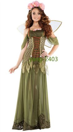 Find ideas๏ฟฝand inspiration for Halloween Costume Forest Green Elf Flower Fairy Princess Angel Performance New, Fashion Womens Dresses Adult Fairy Costume, Fairy Princess Costume, Fairy Cosplay, Fairy Halloween Costumes, Silver Cocktail Dress, Rose Fairy, Fairy Outfit, Black Halloween Dress, Fairy Clothes