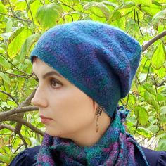 Art Deco Hats, Autumn Hat, African Hats, Felted Hat, Pixie Hat, Handmade Hats, Boho Hat, Hat Wool, Fall Hats