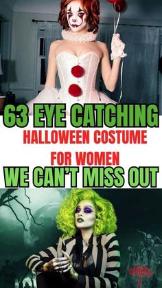 Most Unique Halloween Costumes, Halloween Costumes That Win Contests, Halloween Costume Ideas For Women 2024, Halloween Female Ideas, Hot Horror Movie Halloween Costumes, Best Woman Halloween Costumes, Halloween Costumes Women's, Scary Halloween Costume For Women, Great Halloween Costumes For Women