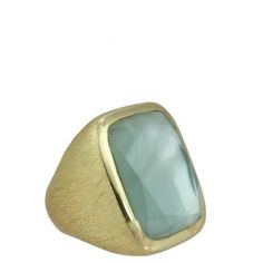 Marcia Moran Ileana Oval Stone Statement Ring -18k gold plated band -Medium One Inch Oval Stone -Size 7 or 8 please specify This ring "Rocks"-Literally! Wide choice of semi-precious stones About Designer: Marcia Moran is the owner and founder of Marcia Moran jewelry designs. She began importing Brazilian Jewelry from different local Brazilian designers and later became the designer of some pieces of her new jewelry collection.Marcia's eye-catching, contemporary jewelry is made of either brushed Elegant Yellow Gold Moonstone Ring With Large Stone, Gold Ring With Large Stone, Elegant Yellow Gold Ring With Large Stone, Elegant Yellow Gold Rings With Large Stone, Elegant Gold Moonstone Ring With Large Stone, Gold Emerald Ring With Large Oval Stone, Gold Oval Faceted Ring, Gold Oval Ring With Large Stone, Oval Gold Faceted Rings