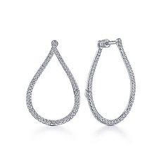 White Gold Diamond Earrings, Diamond Huggie Earrings, Retail Jewelry, Diamond Huggies, White Gold Hoops, Wedding Ring Necklaces, Beaded Drop Earrings, Gold Diamond Earrings, Diamond Hoop Earrings