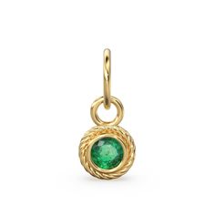 Round Solitaire Emerald 14k 18k Solid Gold Charm Pendant Jewelry Finding / Emerald Charm / Emerald Pendant / May Birthstone Emerald Pendant Dimensions: 10mm x 7mm Emerald Size - 4mm (0.03cts) Jump-ring Hole Size: 5mm Weight: 0.80g (14k) 0.96g (18k) Please select the variation (with jump ring) while buying if you need the extra jump ring that is not attached to the pendant to wear it as a pendant.  Materials: 14k Solid Gold. Please note that Gold orders are made to order in your choice of gold & Gold-plated Yellow Gold Birthstone Necklace, Yellow Gold Plated Round Birthstone Necklace, Yellow Gold Plated Birthstone Necklace With Round Pendant, Yellow Gold Round Birthstone Necklace Gold Plated, Yellow Gold Birthstone Necklace With Round Pendant, Gold Plated Yellow Gold Birthstone Necklace, Gold Jewelry With Bezel Setting For May Birthstone, Yellow Gold Birthstone Round Pendant, Yellow Gold Plated Birthstone Pendant Necklace