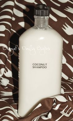 Homemade Coconut Milk, Savon Diy, Homemade Bath Products, Natural Shampoo