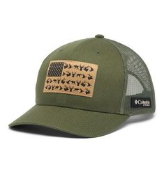 Rugged hunting style. This structured, high-profile cap keeps its shape and has a breathable, comfy mesh backing. Adjustable back closure Shell: 100% Cotton Mesh panels: 100% Polyester Breathable Six-panel Trucker Hat For Baseball Season, Casual Mesh Back Baseball Cap For Outdoor, Casual Outdoor Hat With Mesh Back, Outdoor Trucker Hat For Baseball Season, Casual Mesh Trucker Hat For Outdoor Activities, Casual Mesh Baseball Cap For Outdoor Activities, Breathable Khaki Hat For Outdoor Activities, Moisture-wicking Curved Bill Hat For Outdoor, Casual Outdoor Snapback Hat With Mesh Back