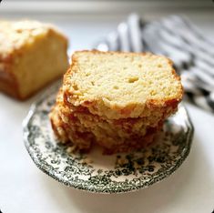 Plumcake alle mele con crumble