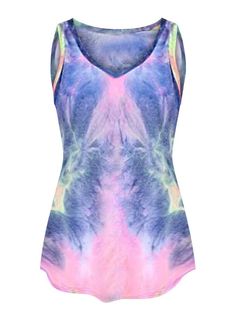 Gender: Women Type:Tank Tops Feature:Tie-Dye. Sleeveless. V-Neck Material:Polyester Style:Casual/Fashion Color:Red. Yellow. Blue Size:S. M. L. XL. 2XL Please Note:All Dimensions Are Measured Manually With A Deviation Of 1 To 3cm. V Neck Tank Top, Women Tank Tops, Womens Cami, Fashion Color, Fashion Colours, Cami Tops, Yellow Blue, Red Yellow, Tie Dye Top