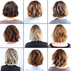 Layered bobs More Short Layered Bob Hairstyles, Layered Bob Hairstyles, Short Haircut, Mid Length Hair, Different Hairstyles, Long Bob, Great Hair, Hair Dos