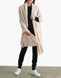 White + Warren Cashmere Travel Wrap Fashion Travel Outfit, Cashmere Travel Wrap, Evening Wraps, Travel Wrap, Morrissey, Madewell Denim, Cozy Blankets, Summer Nights, Travel Style