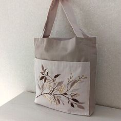 Beige Embroidered Tote Bag, Embroidered Beige Tote Bag, Beige Cotton Rectangular Shoulder Bag, Embroidered Canvas Shoulder Bag In Beige, Embroidered Beige Tote Shoulder Bag, Daily Use Beige Bags With Floral Embroidery, Beige Bags With Floral Embroidery For Daily Use, Embroidered Cotton Shoulder Bag For Everyday Use, Floral Embroidered Canvas Tote Bag For Everyday Use