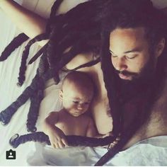 100 Unconventional dredlock styles. Who rocked it? Who sucked at it? | Nekita ink Father Goals, Dreadlocks Hairstyles, Dread Locks, Black Royalty, Dreadlock Hairstyles For Men, Black Fathers