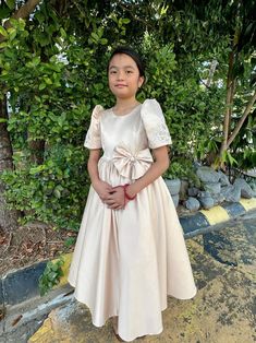 Premium Girls Filipiniana Duchess Dress Marie JB315 - Etsy Princess Style Short Sleeve First Communion Dress, Princess Style First Communion Dress With Short Sleeves, Elegant Short Sleeve Princess Dress For Dress-up, Princess Style Short Sleeve Dress For First Communion, Princess Style Short Sleeve Dress For Confirmation, Short Sleeve Ruffled Dress For Confirmation, Princess Dress With Short Sleeves For Confirmation, Elegant Short Sleeve Princess Dress For Confirmation, Elegant Short Sleeve Dress For First Communion