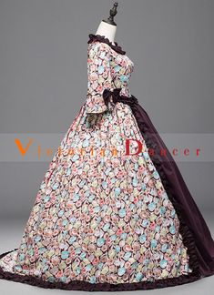 Civil War Southern Belle Floral Westworld Gown Medeival Renaissance Victorian Dress Reenactment Clothing Halloween Costume     Condition: Brand New   Color: amp;nbsp; As Picture   Material: Cotton And Stain   Silhouette: Ball Gown   Sleeve Length: Short Sleeve   Dresses Length:Floor-Length   Neckline: Square Collar   Decoration: Bow   Style: Vintage   Includes: Dress      amp;nbsp;      amp;nbsp; Vintage Dresses For Medieval Festivals, Historical Ball Gown Dresses For Costume Party, Vintage Baroque Gown For Costume Party, Victorian Medieval Dress Ball Gown For Fancy Dress, Victorian Medieval Ball Gown For Fancy Dress, Vintage Victorian Dress For Fancy Dress And Medieval Festivals, Victorian Dress With Historical Design For Halloween, Vintage Victorian Dress For Halloween Costume, Vintage Historical Ball Gown For Costume Party