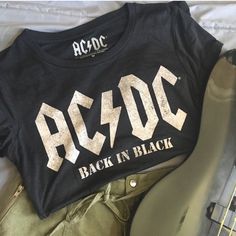 Never Worn Tee. I Love Acdc And I Thought I’d Love This But Didn’t, And I Just Neglected To Return It! It’s Really Cute Still, Just Not My Favorite Style Of Tee. It’s Also A Bit On The Sheer/Heathered Side, So If You’re Brave, It Would Be Really Cute With A Black Bra Or Bralette Under. Sleeves Come Cuffed. Great For A Concert Or Casual Wear. The Sleves Are Pre-Rolled A Bit! Measurements On Request. Get A Better Deal By Bundling With Other Items From My Closet! Black Tops With Letter Print For Music Festival, Black Letter Print Tops For Music Festival, Spring Rock Style Crew Neck T-shirt, Edgy Cotton Slogan Tops, Black T-shirt For Fall Music Festival, Rock Style Cotton T-shirt With Logo Print, Letter Print Top For Fall Music Festival, Letter Print Tops For Fall Music Festival, Rock Style Logo Print Tops For Concert